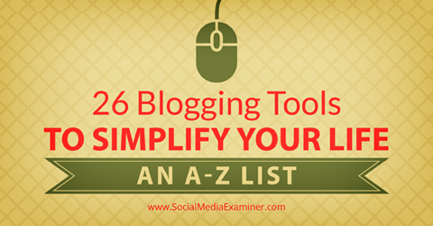 26 εργαλεία blogging