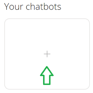 Ξεκινήστε ένα νέο chatbot στο Chatfuel.