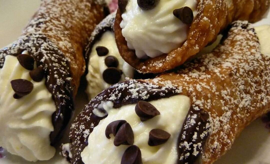 Πώς να φτιάξετε το Cannoli, τον κύριο των γλυκών από την ιταλική κουζίνα;