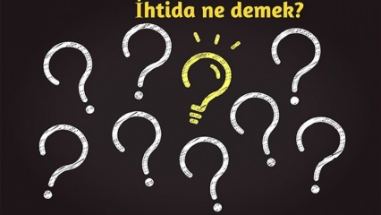 Τι είναι η μετατροπή; Τι σημαίνει η τελετή μετατροπής; Ορισμός λεξικού İhtida TDK 