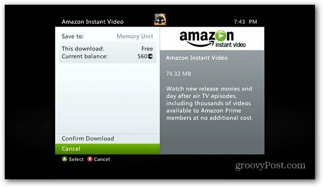 Amazon Instant Video Τώρα στο Xbox 360