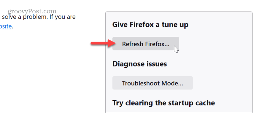 Μειώστε τη χρήση μνήμης Firefox 