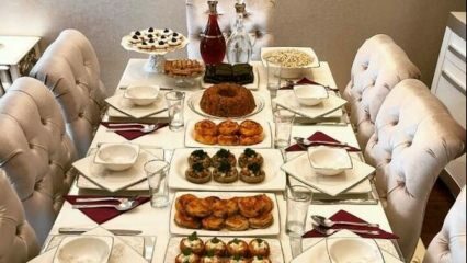 Ειδικές προτάσεις παρουσίασης για τους πίνακες iftar