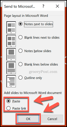 Επιλογές μορφοποίησης για φυλλάδια στο PowerPoint
