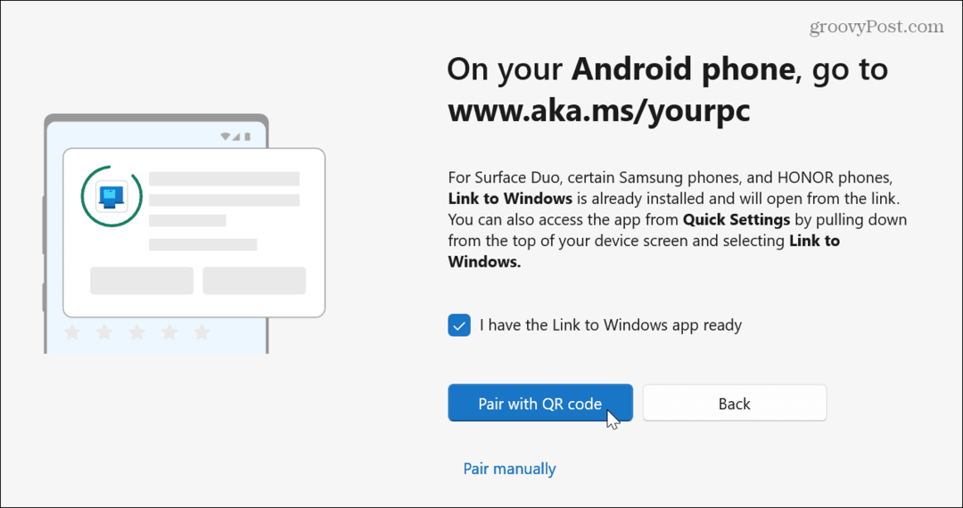 Πώς να μεταφέρετε φωτογραφίες από το Android στα Windows 11 με το Phone Link