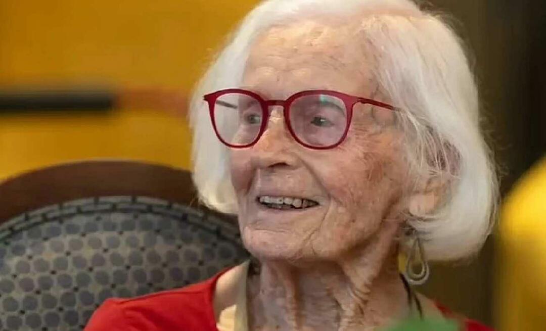 102χρονη γυναίκα έδωσε το μυστικό για μια μακρά και υγιή ζωή! Δείτε τι λέει