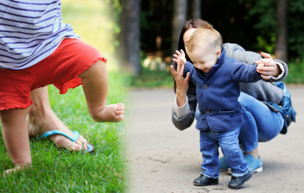 Ασκήσεις περπατήματος για μωρά