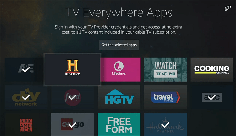 tv παντού εφαρμογές
