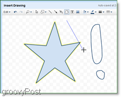 χρησιμοποιήστε το εργαλείο polyline για να σχεδιάσετε έγγραφα google και να κάνετε δροσερά σχήματα