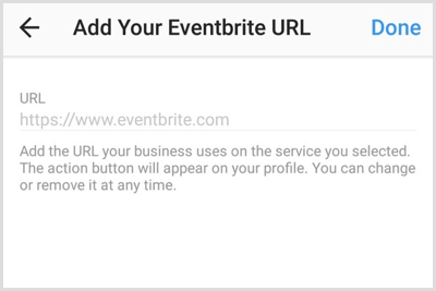 Προσθέστε διεύθυνση URL για λογαριασμό ή σελίδα τρίτης εφαρμογής
