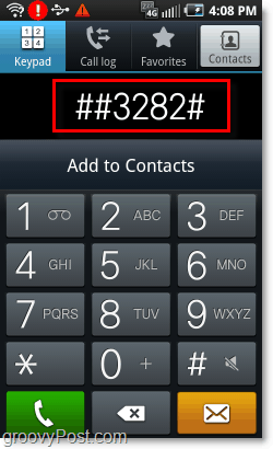 πληκτρολογήστε ## 3282 # όπου θα χρειαστείτε τον κωδικό σας msl