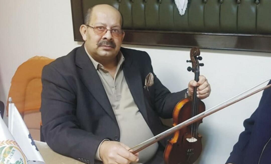 Θλιβερή μέρα της TRT! Έφυγε από τη ζωή ο ενάρετος του βιολιού Shenol Dinleyen