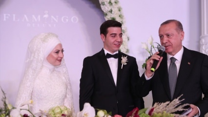Ο Πρόεδρος Ερντογάν έγινε μάρτυρας γάμου στο Καϊσέρι
