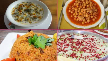 Πώς να προετοιμάσετε το πιο γόνιμο και κομψό τραπέζι iftar; 28. μενού iftar ημέρας