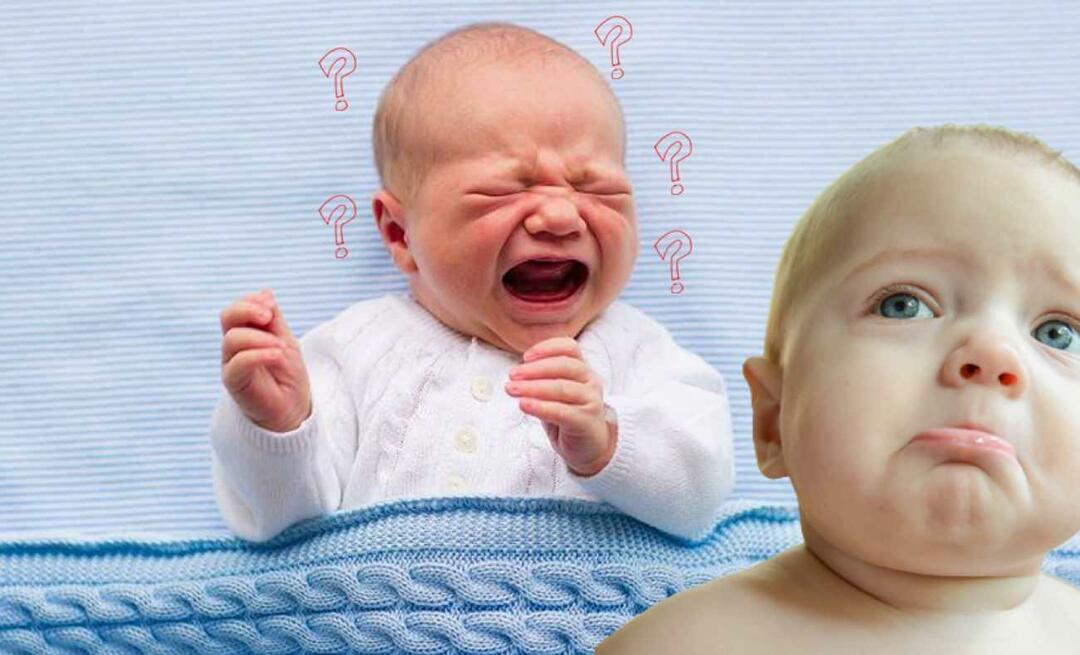 Γιατί κλαίνε τα μωρά; Τι λένε τα μωρά με το κλάμα; 5 στυλ κλάματος των μωρών