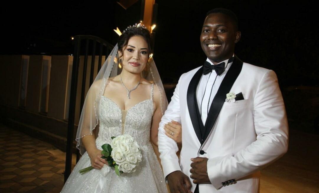 Ένα νέο προστέθηκε στη σειρά African grooms! Ο Omary από την Τανζανία και η İrem από τη Μερσίνα παντρεύτηκαν