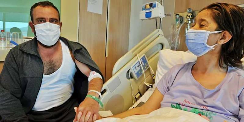 Ο ekpek Koca, ο οποίος αντιμετώπισε σοκ στο νοσοκομείο, έδωσε στη γυναίκα του νεφρό!