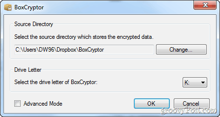προστασία από κωδικό πρόσβασης φακέλους dropbox
