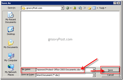 Κρυπτογράφηση των εγγράφων του Microsoft Office 2003