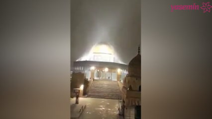 Το χιόνι που πέφτει στην Ιερουσαλήμ έκπληκτος