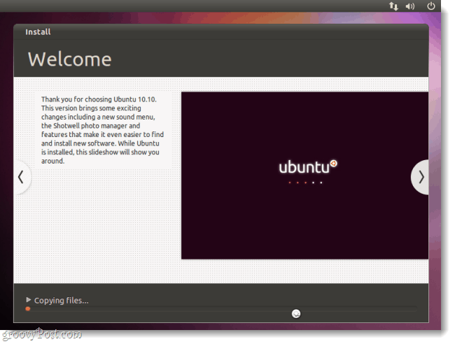 το ubuntu εγκαθίσταται αυτόματα