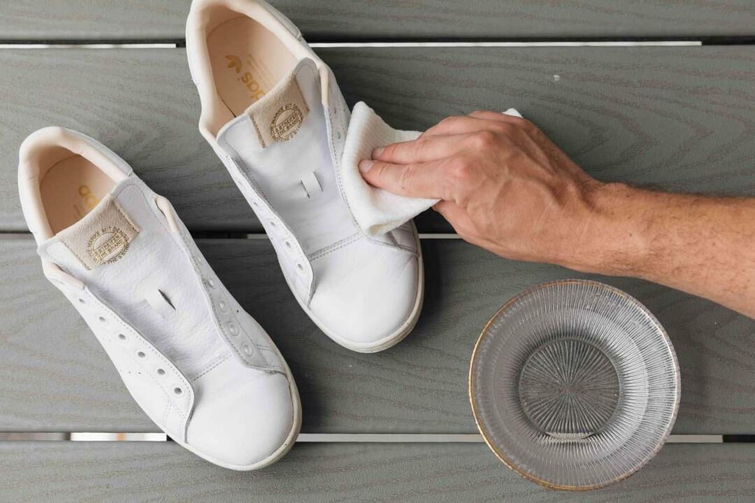 Πώς να καθαρίσετε τα λευκά παπούτσια;