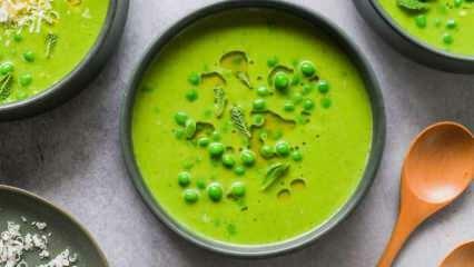 Συνταγή για σούπα με πράσινα μπιζέλια! Πώς να φτιάξετε ανακουφιστική σούπα αρακά;