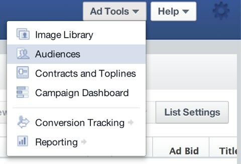 Εργαλεία διαφήμισης κοινού στο Facebook