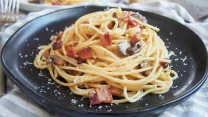 Πώς να φτιάξετε ζυμαρικά ιταλικού στιλ; Συμβουλές για την κατασκευή Spaghetti Carbonara
