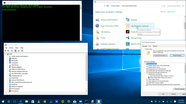 Παραδοσιακά βοηθητικά προγράμματα Windows 10