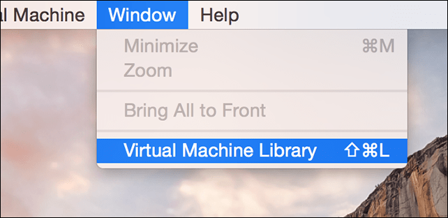 Πρόσβαση στη βιβλιοθήκη VM