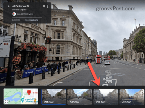 Επιλογή παλαιότερων εικόνων Street View στους Χάρτες Google