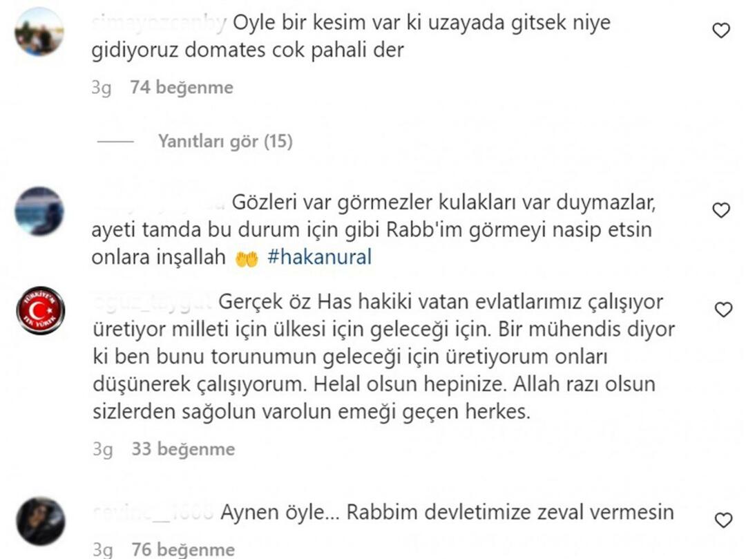 Σχόλια στην ανάρτηση του Hakan Ural