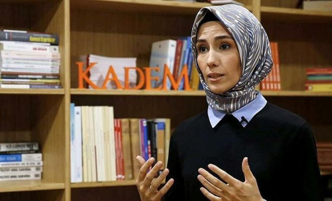 Το «Κέντρο Υποστήριξης Γυναικών» της KADEM άνοιξε υπό την ηγεσία του Sümeyye Erdoğan