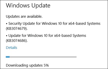 Τα Windows 10 παίρνουν μια άλλη νέα ενημερωμένη έκδοση (KB3074679) Ενημερώθηκε