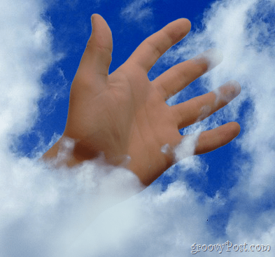 Χέρι στα σύννεφα