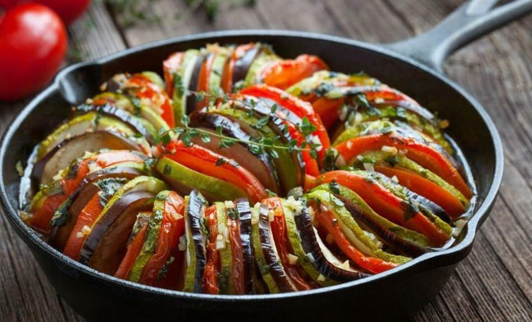 Πώς να φτιάξετε την πιο εύκολη συνταγή Ratatouille; Συμβουλές για το πιάτο Ratatouille