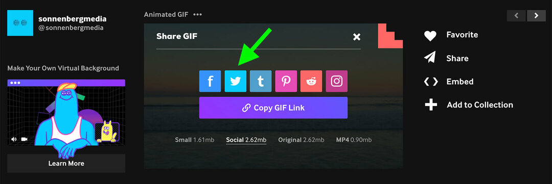 Πώς να δημιουργήσετε και να χρησιμοποιήσετε GIF στο μάρκετινγκ του Twitter: Εξεταστής μέσων κοινωνικής δικτύωσης