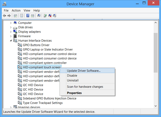 Πώς να διορθώσετε μια οθόνη αφής Windows 8.1 που δεν ανταποκρίνεται
