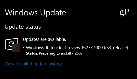 Προεπισκόπηση Windows 10 Insider Build 16273 για υπολογιστή διαθέσιμο τώρα