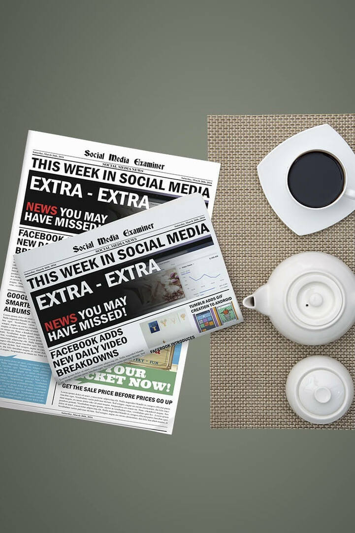 Το Facebook βελτιώνει τις μετρήσεις βίντεο: Αυτή την εβδομάδα στα Social Media: Social Media Examiner