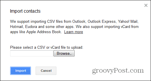 outlook.com σε επαφές gmail excel