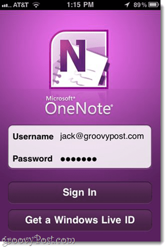 OneNote για iPhone (δωρεάν από τη Microsoft)