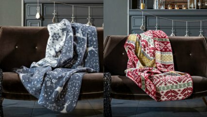Πώς χρησιμοποιούνται κουβέρτες στον καναπέ; Κουβέρτες μοτίβων 2020