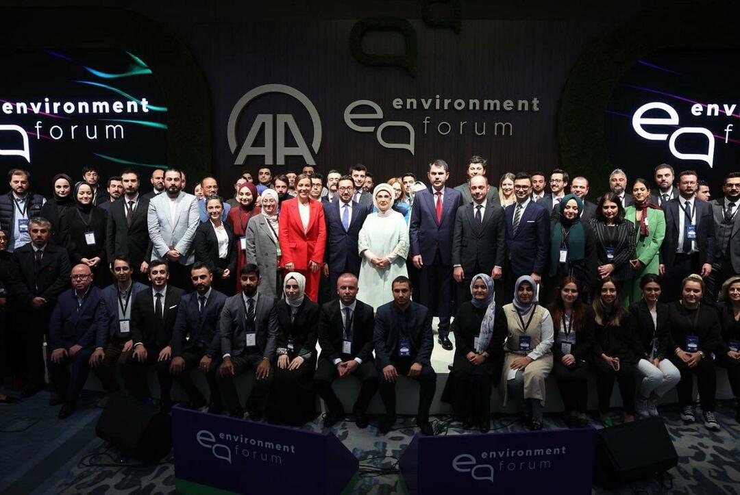 Η Εμινέ Ερντογάν παρευρέθηκε στο Διεθνές Φόρουμ για το Περιβάλλον