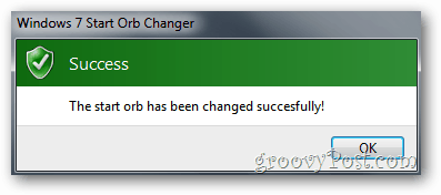 Ξεκινήστε Orb Changer - Επιτυχία!