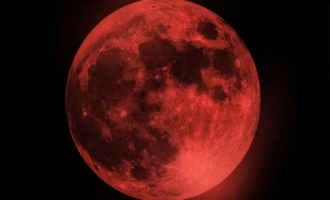 Πότε είναι η έκλειψη ματωμένης σελήνης; Τι είναι η έκλειψη Σελήνης; Τι ώρα είναι η έκλειψη Σελήνης στο αίμα;