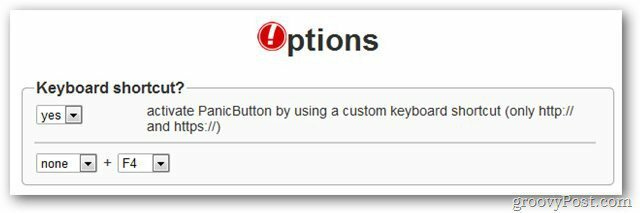 Συντόμευση PanicButton