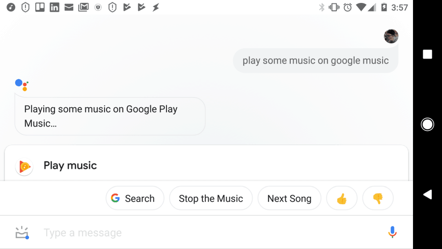 hey google παίζουν τυχαία μουσική