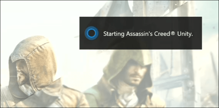 Cortana παιχνίδι εκκίνησης Xbox